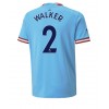 Manchester City Kyle Walker #2 Hemmatröja 2022-23 Korta ärmar